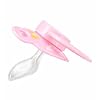 Landofgenie Adult Sized Pacifier Large Handle Large Shield Cute Print Paci Pink