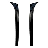 Rear Window Trim Side Spoiler Wing Compatible for Mercedes Benz C Class W204 S204 Wagon Touring 2007-14 Trunk Tail Splitter