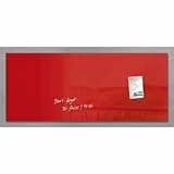 Sigel Magnetboard Glas artverum 135x55cm rot