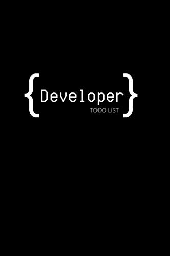 Developer Todo List Journal for Programmers and Coders