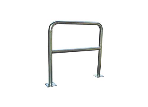 RS PRO Schutzbarriere Galvanisierter Stahl Grau Sicherheits-Absperrung, H.Barr. 1000mm B. Barr. 1000mm