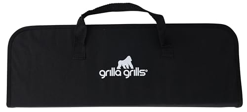 Set de utensilios para BBQ con estuche y mango de madera miniatura 2