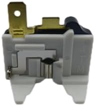 Compressor Relay (2 Pin) + Overload Protector Suitable for Single Door & Double Door Refrigerators. (100 LTR to 350 LTR)