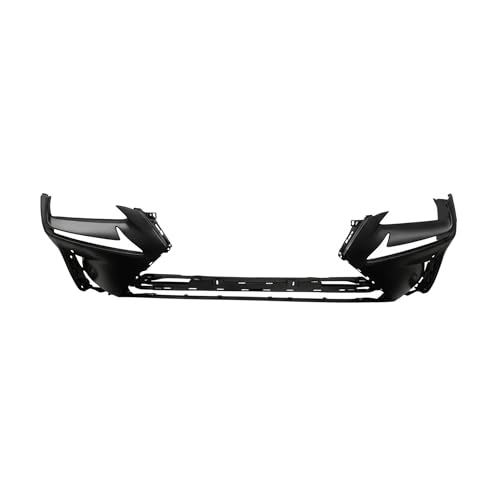 Image of Compatible with Lexus NX300, NX300h 2018-2020 Front Bumper Cover | Primed, With Parking Sensor Holes, Ready to Paint, OEM 5211978190, LX1000346