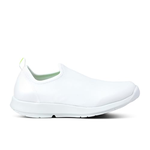 OOFOS OOmg Sport Low Recovery Shoe, White - Men’s Size 11.52