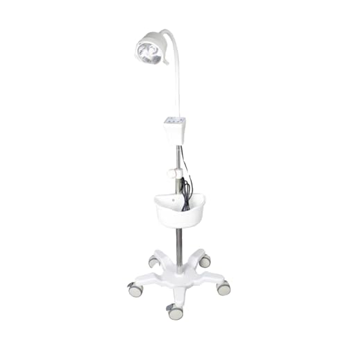 Lampe d'examen médicale LED 25W haute précision sur pied à roulettes
