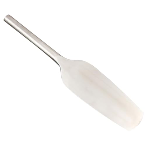 DOITOOL Truelle à Brique en Acier Inoxydable pour Maçonnerie, Outil Robuste de Finition D'angle, pour Réparation et Pose de Sols