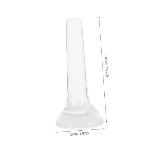 Pestle de cristal para moler manualmente 4.25x1.97 pulg miniatura 2