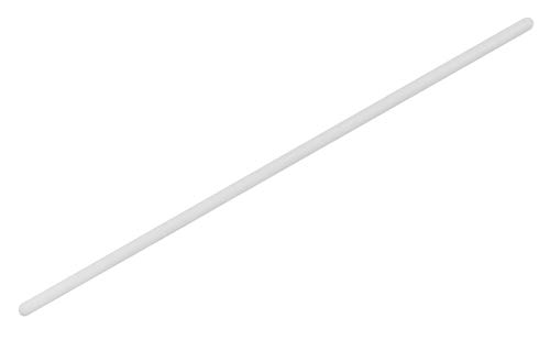 eisco 12pk polypropylene stirring rods 11834 - rounded ends 7mm diameter - excellent for laboratory or home use - chemical amp heat resistant plastic