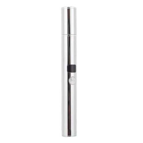 RASTKY Recortador de Pelo de Nariz para Hombres Cabezal de Corte Eléctrico Recargable de Acero Inoxidable Silencioso Portátil Uso en Seco y Húmedo Herramienta de Aseo Facial de Doble Filo para Uso