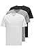 BOSS Hugo Herren T-Shirts Business Shirts V-Neck 50325389 3er Pack, Farbe:Mehrfarbig, Größe:M, Artikel:-999 Mix