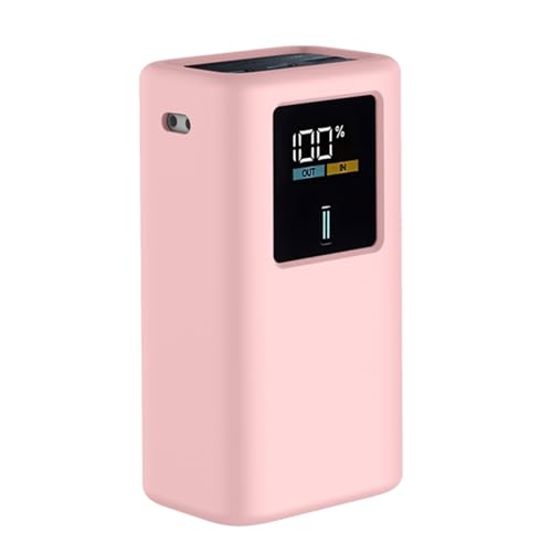 Zkydhbd Funda de silicona a prueba de golpes para cargadores portátiles Not.10 de 10000 mAh, diseño de superficies antideslizantes, protectores de silicona fáciles de limpiar