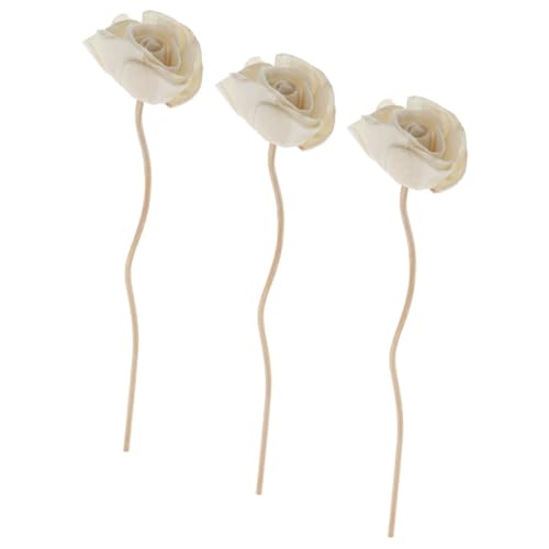GRIRIW 3pcs Rattan Sticks for Diffusers Decorative Diffuser Rods for for Wedding and Floral Arrangements