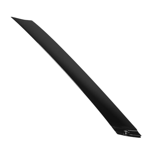 Garniture de poteau de pare-brise noir brillant droit 861802V000