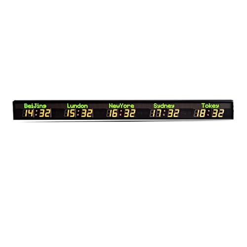 Cronómetro digital de pared con control remoto para juegos deportivos miniatura 2