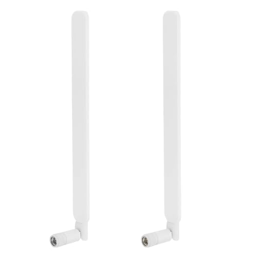 EMSea 2 Pezzi SMA Maschio Omni Direzionale Antenna 4G LTE/ 5G Sub-6 Omni Direzionale Antenna 600-3980Mhz 8dbi Guadagno Antenna Per Mobile Hotspot Cellulare Trail Telecamere
