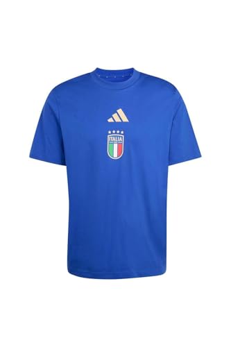 Adidas Figc Dna Gr Tee JZ2067 t-shirt de foot respirant
