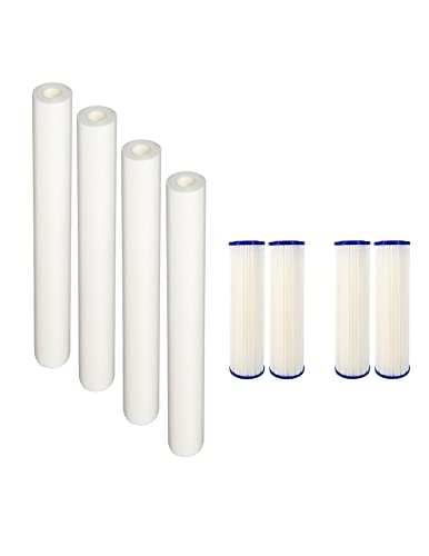 CFS Whole House Pre and Post Filter Sets for EQ-304-20 EQ-PFC.35-4 Sets
