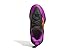 adidas Cross 'Em Up Select Basketball Sneaker, Black/Purple Burst/Impact Orange, 4 US Unisex Big Kid