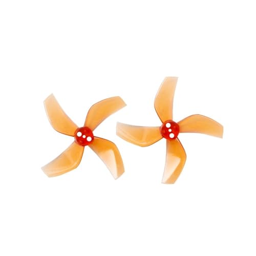 Hélices PC D51 2020 à 4 pales de 50.3mm avec trou 1.5mm pour drone Tinywhoop FPV