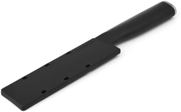 Miniatura 6 de KitchenAid Cuchillo multiusos clásico dentado con cubierta de hoja de ajuste personalizado, 8 pulgadas, cuchillo de cocina afilado, hoja de acero