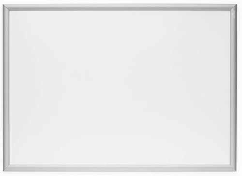 Durable Klapprahmen A1 Plakatrahmen, selbstklebend + Schraubenset, 1 Stück, Aluminium silber eloxiert, 500923
