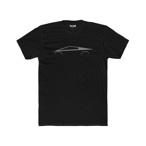 Cyber Pick-Up Truck Silhouette Unisex Cotton Crew T-Shirt