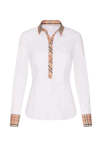 Seidensticker Damen Bluse - City Bluse - Hemdbluse - Regular Fit - Langarm...