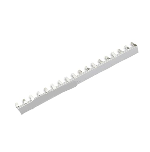 Barra colectora de cobre para disyuntor C45, distribución eficiente 63A de 2 polos