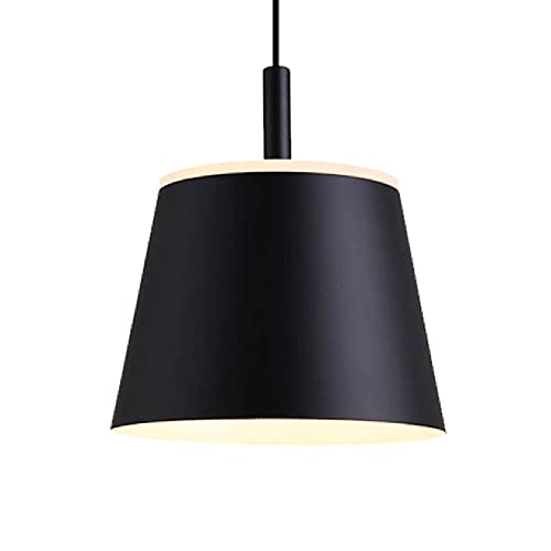 Lampe à suspension en métal créative et moderne pour chevet et restaurant