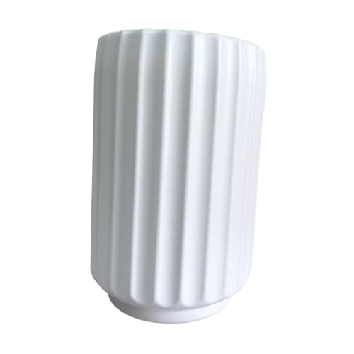 Folpus Centro de Mesa con jarrón de pie, Ideal para Plantas de Interior y Exterior. Decoración para el hogar. Jarrón Floral para repisa, Escritorio, 20cmx12cmx12cm