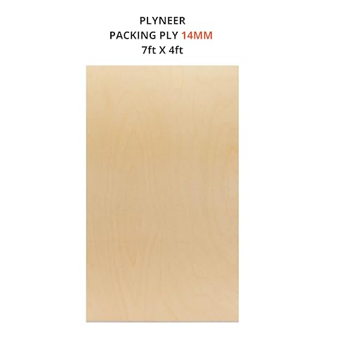 Image of Plyneer Packing Ply Plywood - Heavy-Duty Plywood for Packaging, Shipping & Industrial Use (14mm)-7ft x 4ft