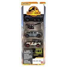Hot Wheels Match Box Jurassic World Dominion 2023 Terra Travel Squad 5 Pack 3+ Years Age -Multi - Color (B0CLH4JHFD) Amazon Price History, Amazon Price Tracker