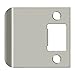 Deltana SPE250U15 2-1/2" x 2-1/4" Extended Lip Strike Plate