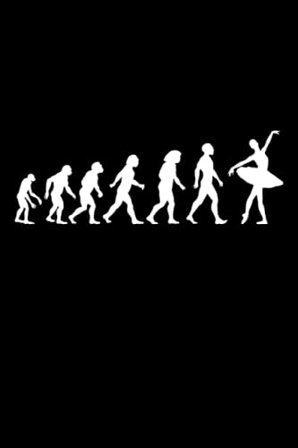 Ballett: Ballerina Ballettschuhe Geschenk | Notizbuch DIN A5 6x9 Zoll | Planer Tagebuch Schreibheft | 120 Seiten | Punktiert Schmierheft