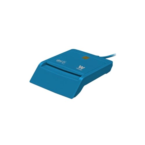 Woxter Elektronische ID Reader Azul - elektronische ID-Leser, ID 3.0, kompatibel mit PC und MAC Lector DNI Electrónico Azul Blau