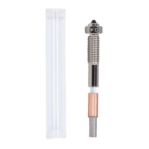 0.4mm Hardened Steel Integrated Nozzle for QIDI Plus 4 3D Printer - High Flow Extrusion, Thermal Insulation, High Therma