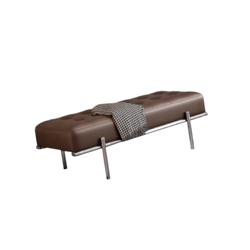 Taburete For Cambiar Zapatos, Extremo De Cama con Estructura De Acero Inoxidable,for Sala De Estar Y Dormitorio(Color3,160cm)