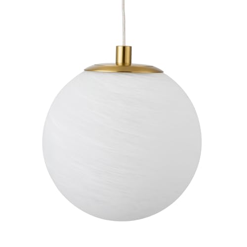 Bubble Globe Milk Glass Shade 5.5 in (Bulb not Included)