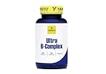 Ultra B-COMPLEX integratore alimentare di vitamine del gruppo B ad alto dosaggio 60 capsule
