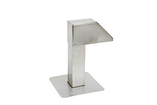 Premium Edelstahl Dachdurchführung für Kabel, Rohre, Leitungen zu Klimaanlagen/Wärmepumpen/Lüftung/PV/Solar, Größe:Querschnitt 125x125