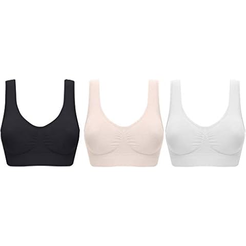 UtopyaUK Comfort Bra 3 Pack for All-Day Wear Cover