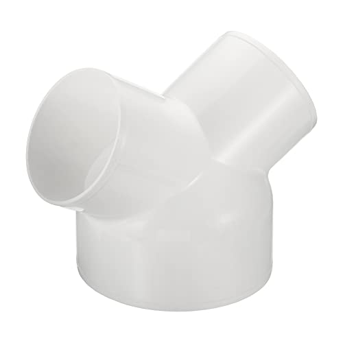 PATIKIL 6" to 4" 3 Way Duct Splitter Reducer