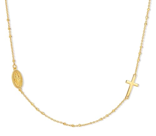 Milan Chiva Gold Plated Pendant Necklaces for Women Dainty Lightweight Trency Jewelry