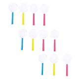 ORFOFE 11 Piezas Portátiles para Plástico Acrílico Resistente Colores Aleatorios Lupa Educativa para Observación Científica Infantil Ligera y Fácil de Transportar Color Color Aleatorio