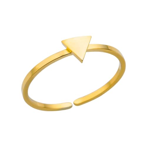 Bague soleil et lune en acier inoxydable pour sublimer vos tenues d'été