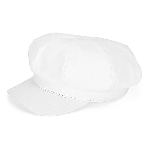 Women's Newsboy Cap with Adjustable Draw-String Cover
