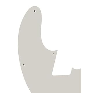 Pickguard pour guitare Fender Telecaster Precision Bass Style (1 pli) Blanc - Les Beatles, Paul McCartney, John Lennon, RIngo Starr, George Harrison Pickguard pour guitare Fender Telecaster Precision Bass Style (1 pli) Blanc – Image 4