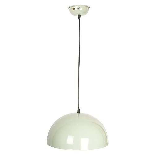 Image of Bene Borco Hanging Ceiling Lights, Pendant Light Home Decoration and Kitchen Decor, Hanging Lamps for Bedroom, Balcony, Entrance, Decorative Roof Light, Green, MS 31cm, Pack of 1