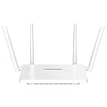 COMFAST AX3000Mbps WiFi 6 Router, Dual Band WiFi Router, Full Gigabit Ports, 4x5dBi Antennas, Ultra-Low Latency, Easy Setup, WPA3, WPS, EasyMesh, Compatible with IPV6, Ideal for Gaming, UK Plug